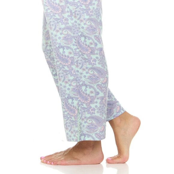 Flora Nikrooz 2-Piece Short Sleeve and Capri Pajama Set - Picture 4 of 8